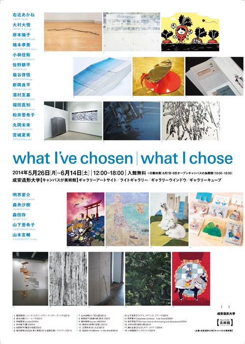 what I’ve chosen | what I chose