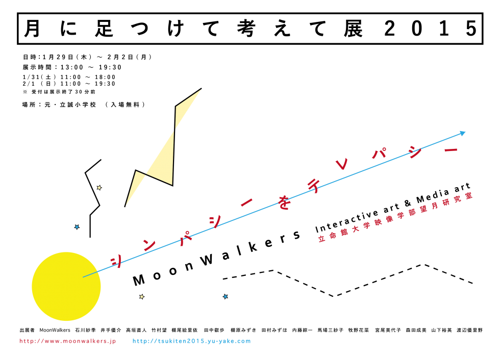 月に足つけて考えて展