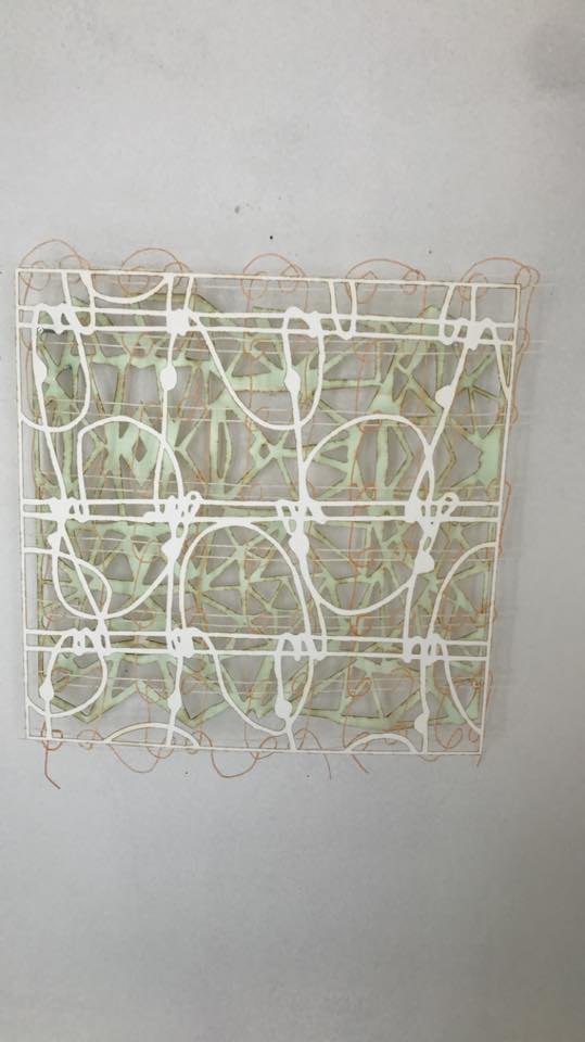 Anne Bjorn “Thread Drawings”