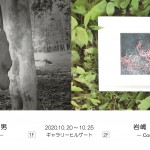 佐藤和男展・岩嶋美登里展　表