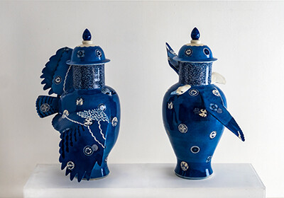 Blue Birds／Blue Ceramics | Keiko Masumoto